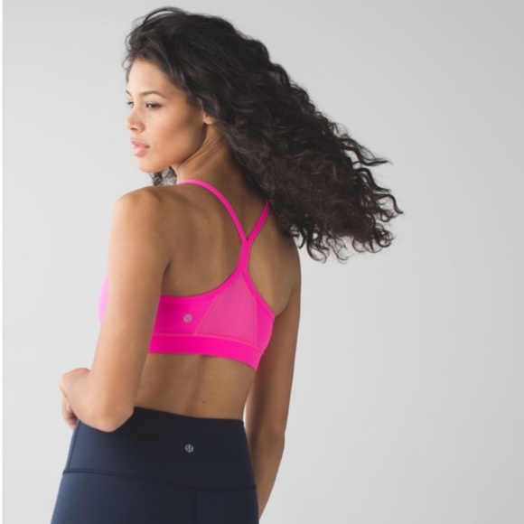 lululemon athletica Other - Lululemon Flow Y Bra IV in pink